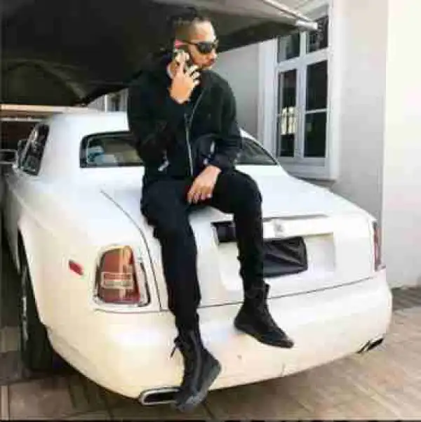 Phyno Shows Off His New Rolls Royce Phantom